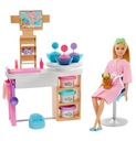 Bábika Barbie SPA Salon Set plastelíny GJR84 a doplnkov