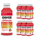 12x OSHEE Vitamín Limonáda jahoda s vitamínmi B6 B12 555 ml