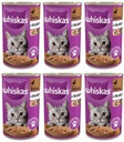 Whiskas Adult Jelly Duck 6 x 400 g