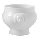 Miska na polievku LIONHEAD biely porcelán 0,5L - Hend