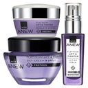 AVON Anew Platinum sada séra + denný krém + program pre dvojité oči