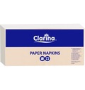 Clarina Skladané obrúsky Champagne 2W 33x33 cm 250 ks