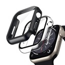 Puzdro so sklom pre Apple Watch 44mm Crong Hybrid