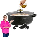 Oválny pekáč na husi indukčný plynový MRAMOR veľký hrniec NON STICK 8L