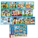 Puzzle PAW Patrol, 10 puzzle, 329 dielikov, vzor 2023, pre celú rodinu TREFL