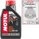 MOTUL ATV POWER 5W40 4T SYNTETICKÝ OLEJ ATV 1L