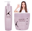 KERATIN STRUCTURE SHAMPOO MASKA NA VLASY KERATIN REGENERATIVE GLOW