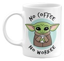 BABY YODA BEZ KÁVY NO WORKEE HRNEK 330ML