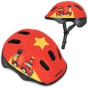 Detská cyklistická prilba M 52-56cm FUN RESCUE Guard červená SPOKEY