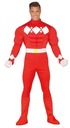 SUPERHERO RED HERO OUTFIT M