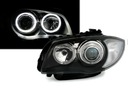 SVIETIDLÁ BMW 1 E87 E81 04-11R BIELE LED KRUHY DEPO