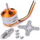 Bezuhlíkový motor 2212 2200KV 2-3S 195W ťah 650