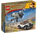 AKO DARČEK KU DŇU DETÍ Lego INDIANA JONES 77012 Fighter Jet Chase