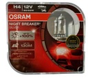 OSRAM Night Breaker SILVER H4 žiarovky +100% DUOBOX