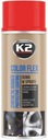 K2 COLOR FLEX RUBBER SPREJ ČERVENÝ 400ML