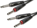 AUDIO KÁBEL 2xJACK-2xJACK 6,3mm ROXTONE 3m