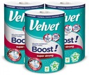 Papierová utierka Velvet Boost 3 rolky