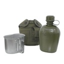 Mil-Tec Canteen US 1QT MilSpec Green