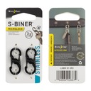 Nite Ize S-Biner MicroLock Black 2 Pack