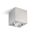 MOVABLE prisadené stropné svietidlo pre LED 230V OH37, brúsený chróm inox