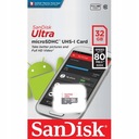 Pamäťová karta SANDISK 32GB micro SD HC Class 10 ULTRA 80MB/s UHS-1 U1