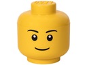 Nádoba na LEGO veľkú hlavu žltého chlapca