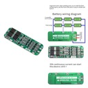 3S 20A lítiová batéria 18650 nabíjačka PCB doska