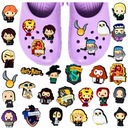 Špendlíky Crocs HARRY POTTER 25x gadget Dobby Dumbledore Ron magická sova