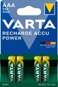 Batéria VARTA R03 AAA 550mAh NiMH 1,2V balenie 4 ks