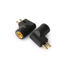 OEAudio uhlový adaptér z MMCX (F) na 2pin (M)