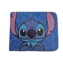 Odolná rozšíriteľná peňaženka z ekokože na zips Lilo a Stich Unisex