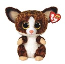 Maskot hnedého lemura Binky Pupilki TY - 15 cm