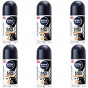 NIVEA MEN Black White pánsky antiperspirant roll-on pod pazuchu 50ml x 6 ks.