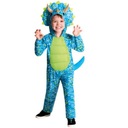 OUTFIT pre deti TRICERATOPS pyžamo kostým DINOSAUR 116-128cm