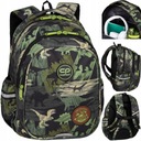 COOLPACK ŠKOLSKÝ BATOH CHLAPČENSKÝ ŠKOLSKÝ BATOH DINOSAUR CAMO