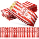 Stripe Mini vrecko na balenie popcornu 100 ks