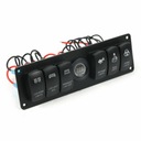 12V-24V ABS Marine LED spínací panel