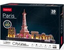 3D LED puzzle City Line Paris