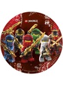 LEGO NINJAGO jednorazové taniere 8 ks. 23 cm