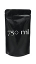 Doypack Black Aluminium 750ml 50 ks.