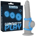 Erekčné krúžky Lovetoy Glow in the dark