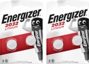 MINI ENERGIZER CR2032 LÍTIOVÁ BATÉRIA 2ks x 2