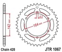 JT JTR1067.52 ZADNÉ OZUBENÉ KOLO