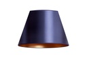 TIEŇ LAMPA 15x19X14 NAVY SATATIN GOLD MATTE