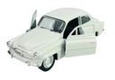 WELLY 1959 ŠKODA OCTAVIA BIELA ​​1:34 KOV NOVINKA