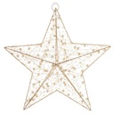 LED ZÁVĚSEK GOLD STAR