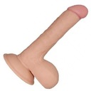 DILDO PENIS S PRÍSAVKOU NIGHT LOVER 20 CM