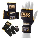 Gélové boxerské rukavice DBX Bushido Wraps Black/Gold S/M