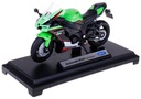 KAWASAKI NINJA ZX-10R MODEL WELLY 1:18 ZELENÁ/MODRÝ