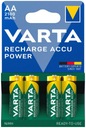 4x BATÉRIE VARTA R6 AA 2100mAh